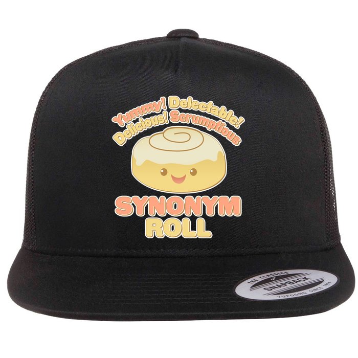 Cute Synonym Roll Flat Bill Trucker Hat