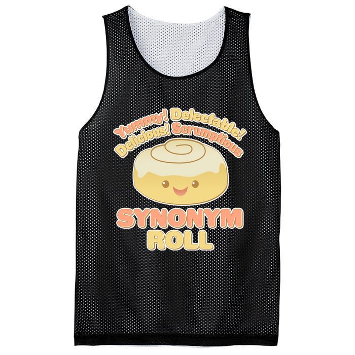 Cute Synonym Roll Mesh Reversible Basketball Jersey Tank
