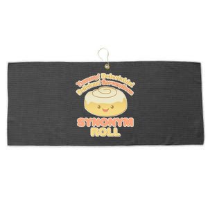 Cute Synonym Roll Large Microfiber Waffle Golf Towel