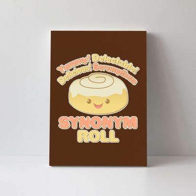 Cute Synonym Roll Canvas