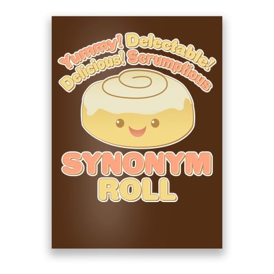 Cute Synonym Roll Poster