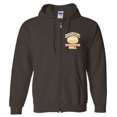 Cute Synonym Roll Full Zip Hoodie