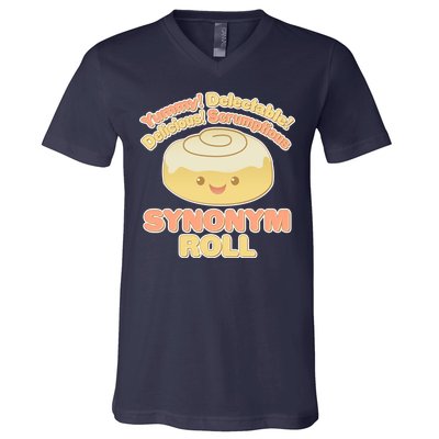 Cute Synonym Roll V-Neck T-Shirt