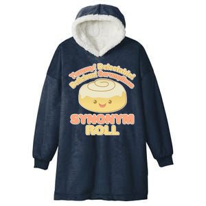 Cute Synonym Roll Hooded Wearable Blanket