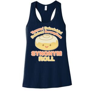 Cute Synonym Roll Women's Racerback Tank