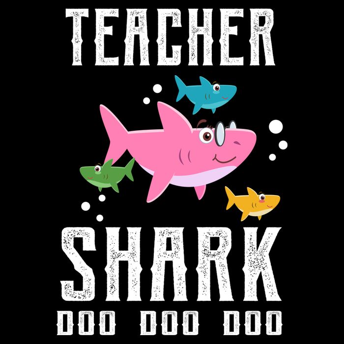 Cute Teacher Shark Do Do Do Backpack