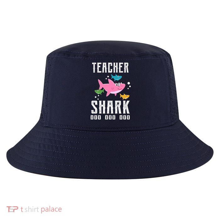 Cute Teacher Shark Do Do Do Cool Comfort Performance Bucket Hat