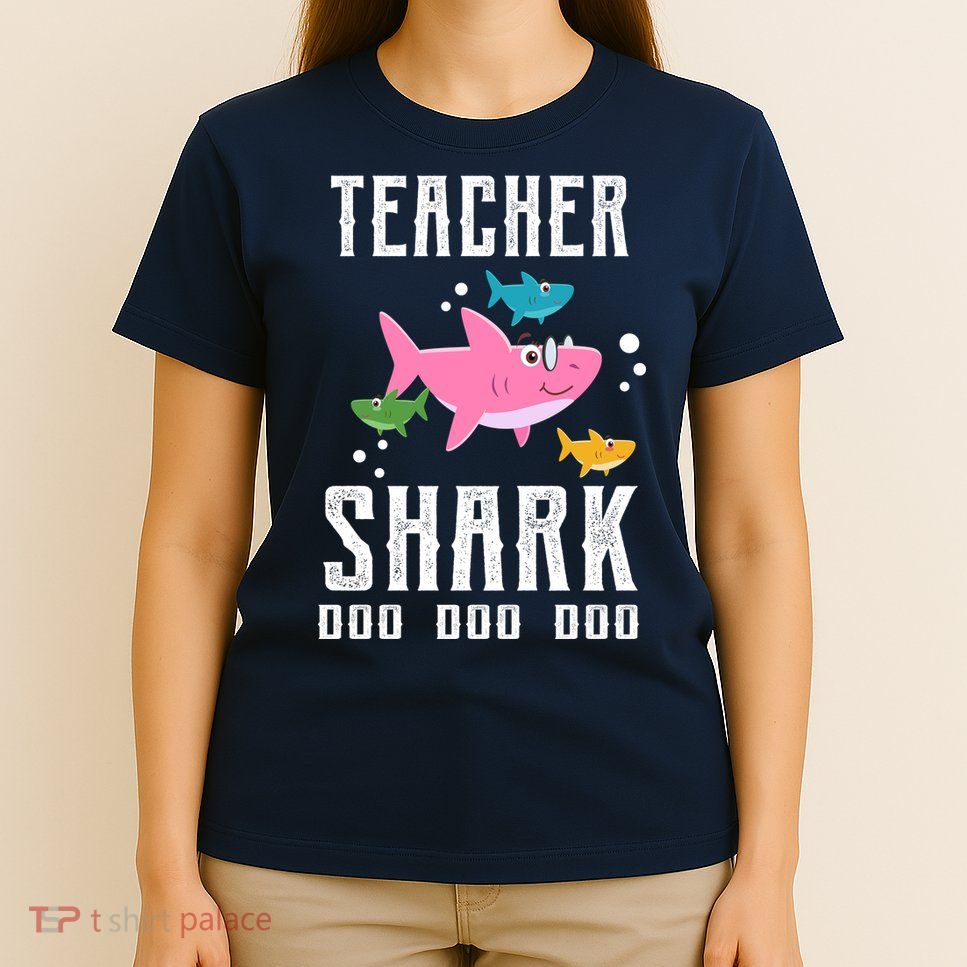 Cute Teacher Shark Do Do Do T-Shirt