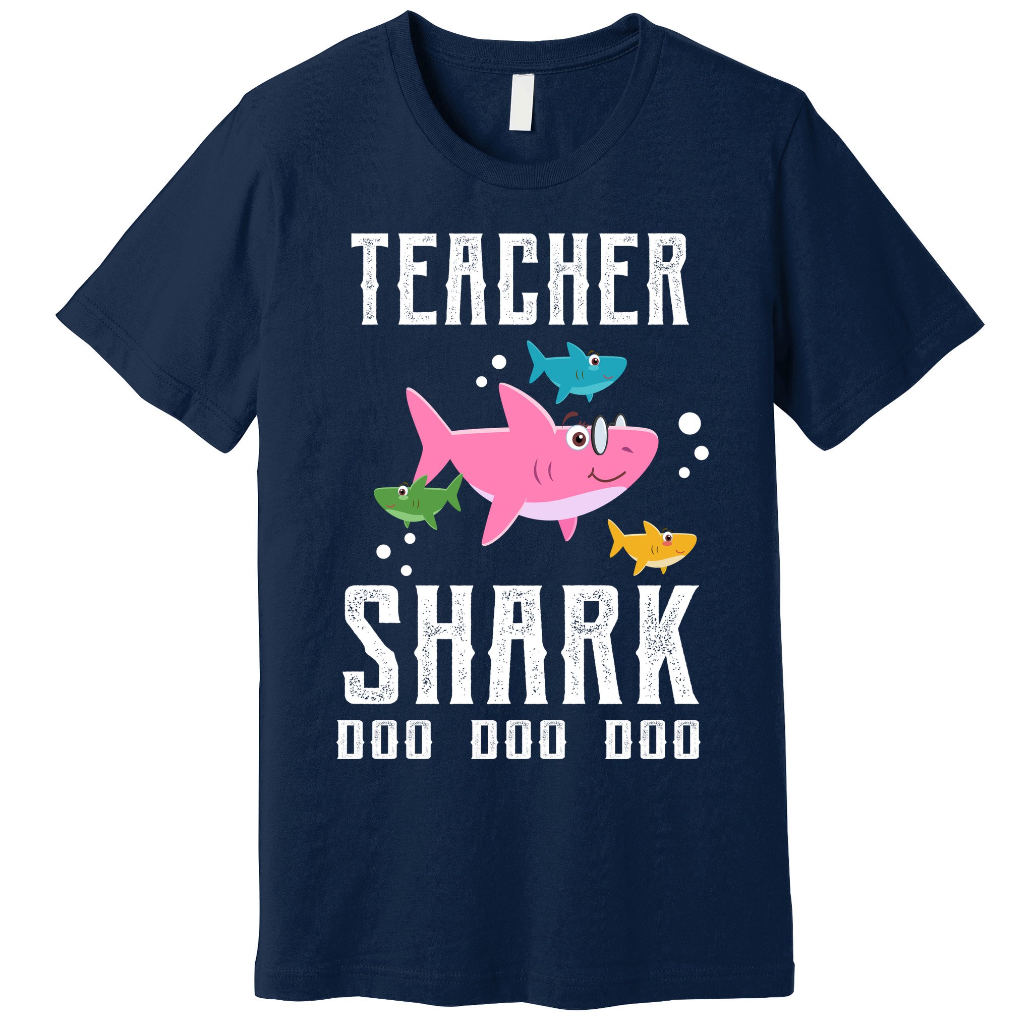 Cute Teacher Shark Do Do Do Premium T-Shirt