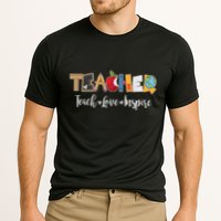Cute Teacher Teach Love Inspire  Performance Shirt