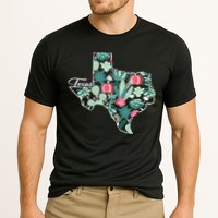 Cute Texas Cactus And Flowers Cooling Performance Crew T-Shirt