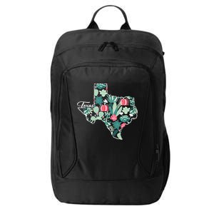 Cute Texas Cactus And Flowers City Backpack