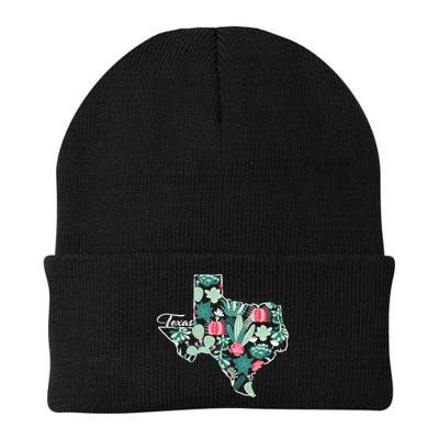Cute Texas Cactus And Flowers Beanie