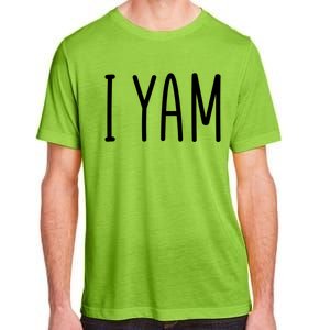 Cute Thanksgiving I Yam Adult ChromaSoft Performance T-Shirt