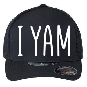 Cute Thanksgiving I Yam Flexfit Unipanel Trucker Cap