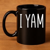 Cute Thanksgiving I Yam 11oz C Handle Ceramic Mug