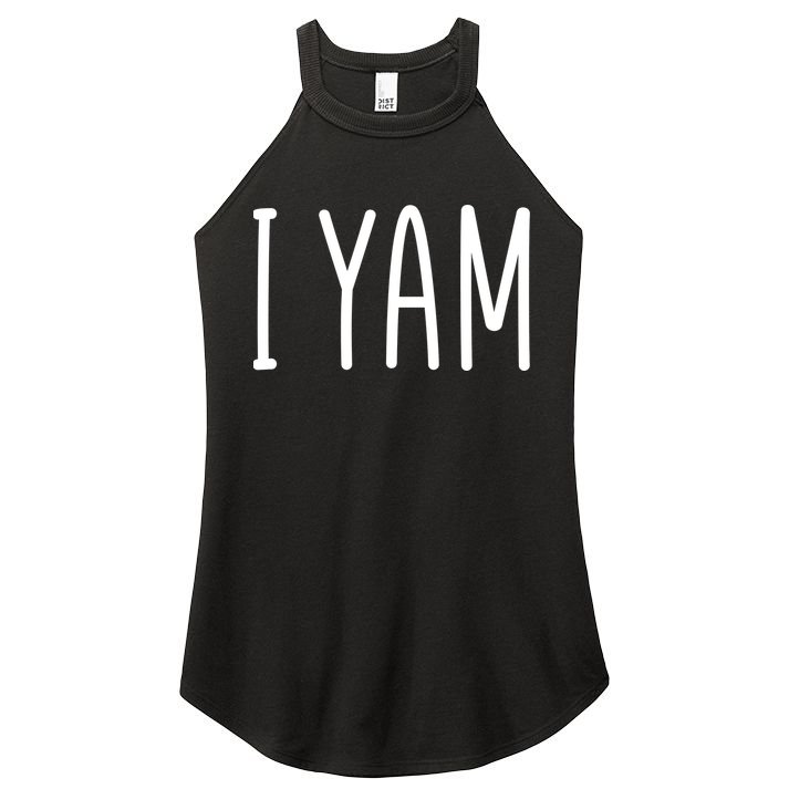 Cute Thanksgiving I Yam Women's Perfect Tri Rocker Tank