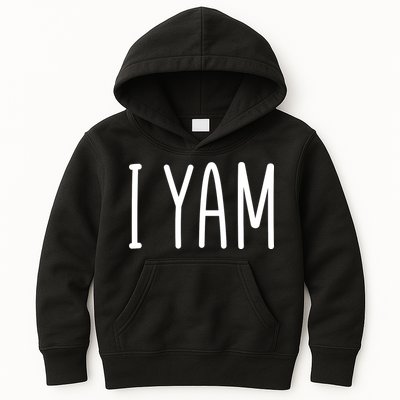 Cute Thanksgiving I Yam Kids Hoodie