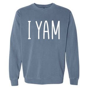 Cute Thanksgiving I Yam Garment-Dyed Sweatshirt