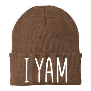 Cute Thanksgiving I Yam Knit Cap Winter Beanie