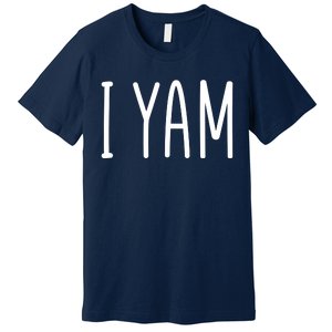 Cute Thanksgiving I Yam Premium T-Shirt