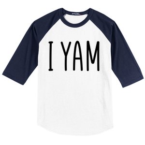 Cute Thanksgiving I Yam Baseball Sleeve Shirt