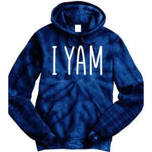 Cute Thanksgiving I Yam Tie Dye Hoodie