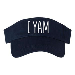 Cute Thanksgiving I Yam Valucap Bio-Washed Visor