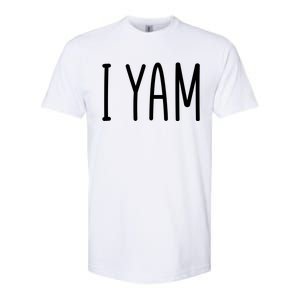 Cute Thanksgiving I Yam Softstyle CVC T-Shirt