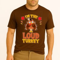 Cute Thanksgiving I'm The Loud Turkey Cooling Performance Crew T-Shirt