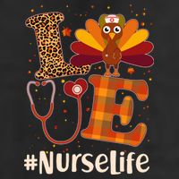 Cute Thanksgiving #NurseLife Fall Patterns Nurse Turkey Adult Drive Performance Visor