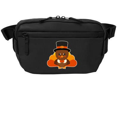 Cute Thanksgiving Turkey Little Boy Crossbody Pack