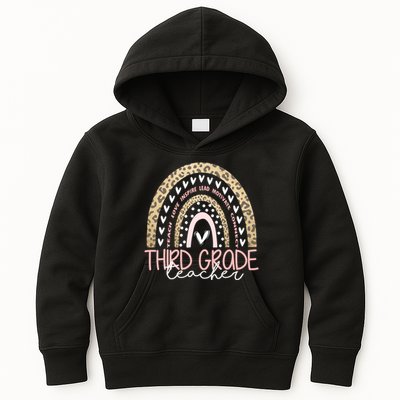Cute Third Grade Teacher Inspiring Quote Kids Hoodie