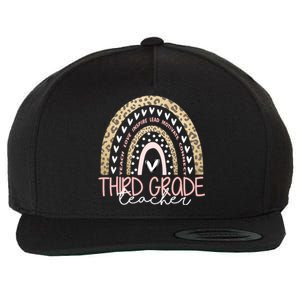 Cute Third Grade Teacher Inspiring Quote Wool Snapback Cap