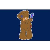 Cute Torn Teddy Bear Bumper Sticker