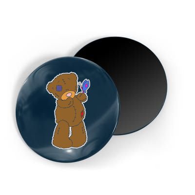 Cute Torn Teddy Bear Magnet