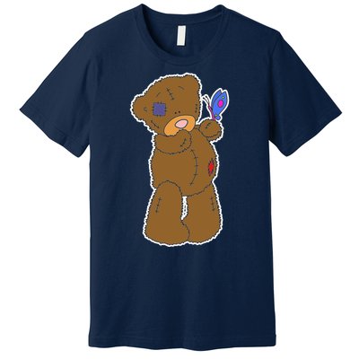 Cute Torn Teddy Bear Premium T-Shirt