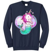 Cute Unicorn Mermaid Heart Sweatshirt