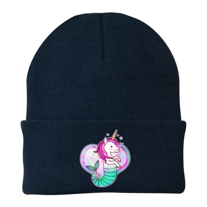 Cute Unicorn Mermaid Heart Knit Cap Winter Beanie