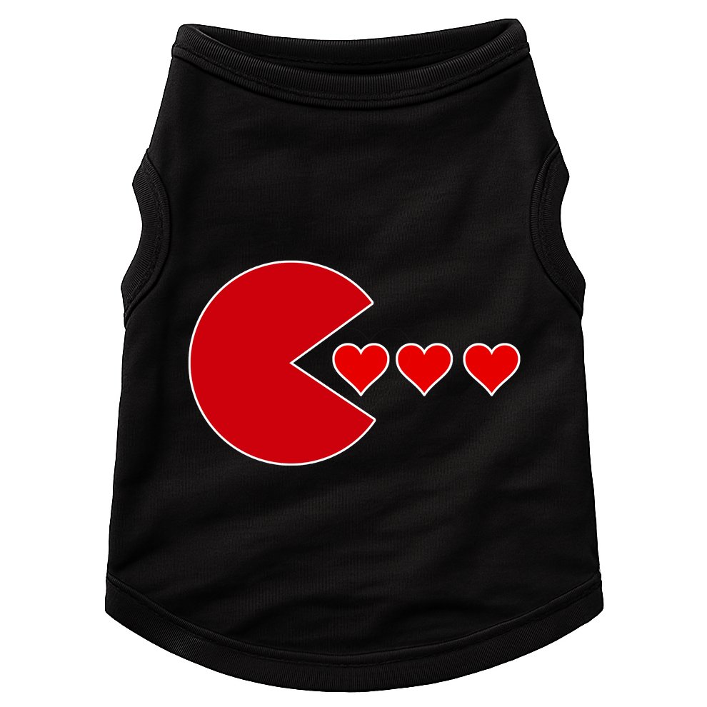 Cute Valentines Day Gamer Hear Retro Doggie Tank