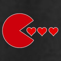 Cute Valentines Day Gamer Hear Retro Adult Drive Performance Visor