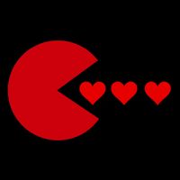 Cute Valentines Day Gamer Hear Retro Mug