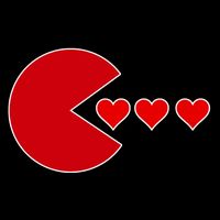 Cute Valentines Day Gamer Hear Retro Toddler T-Shirt