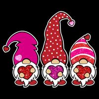 Cute Valentine's Day Gnomes Backpack