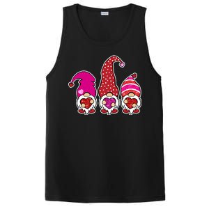 Cute Valentine's Day Gnomes PosiCharge Competitor Tank