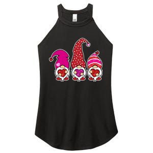 Cute Valentine's Day Gnomes Women’s Perfect Tri Rocker Tank