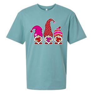 Cute Valentine's Day Gnomes Sueded Cloud Jersey T-Shirt