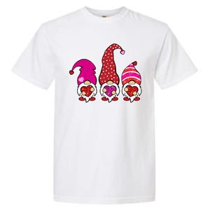 Cute Valentine's Day Gnomes Garment-Dyed Heavyweight T-Shirt