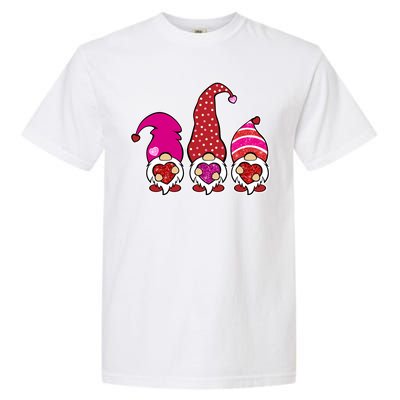 Cute Valentine's Day Gnomes Garment-Dyed Heavyweight T-Shirt