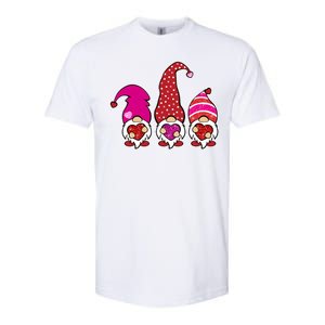 Cute Valentine's Day Gnomes Softstyle CVC T-Shirt